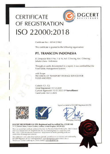 ISO 22000 : 2018